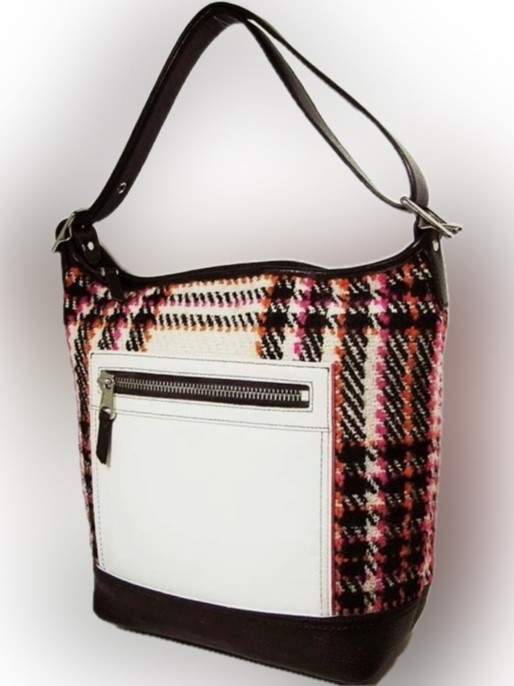 Coach Legacy Wool & Tweed Plaid Tartan Tote - EUC Fall 2012